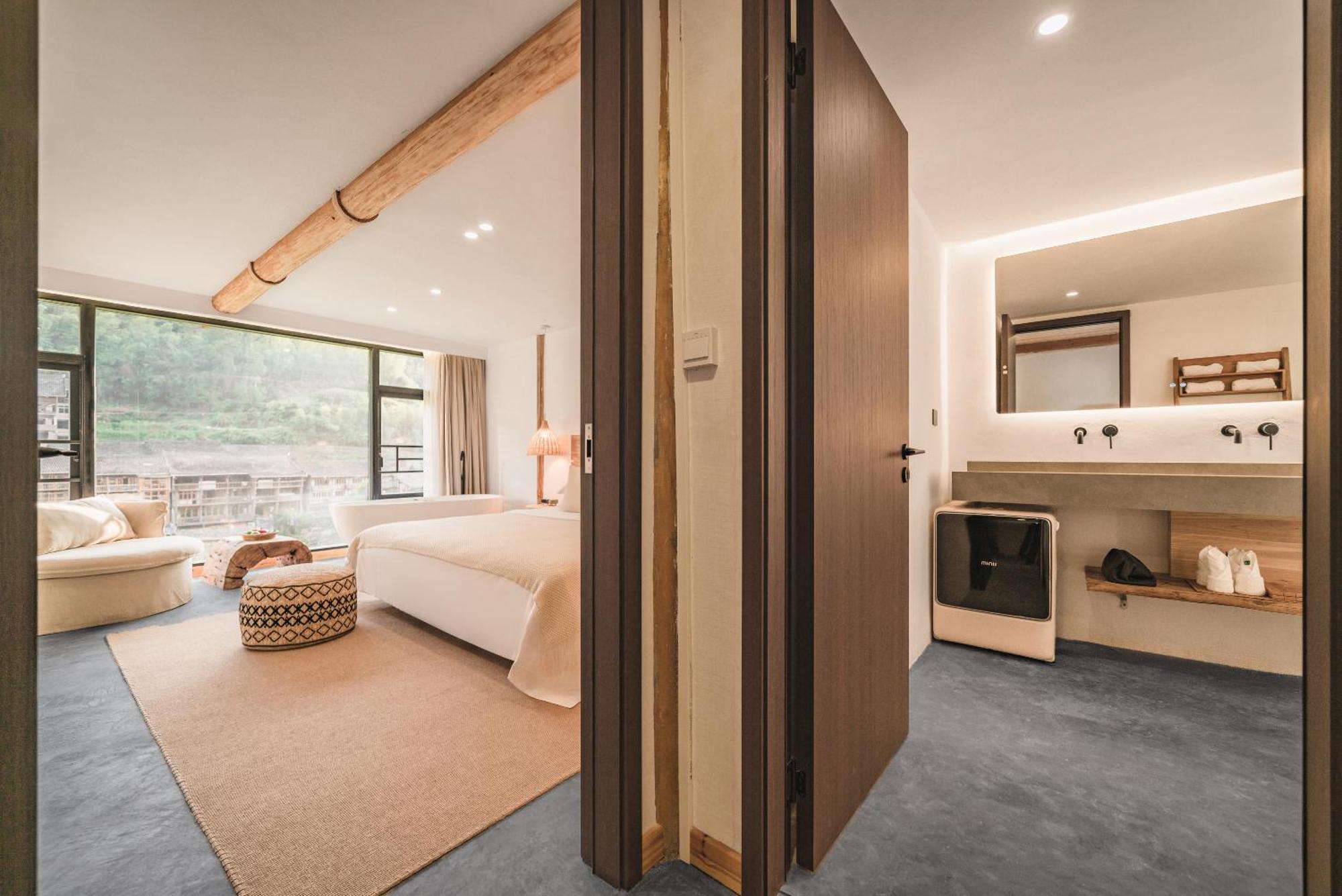 肇兴溪舍山堂 Creekside Inn Липин Экстерьер фото